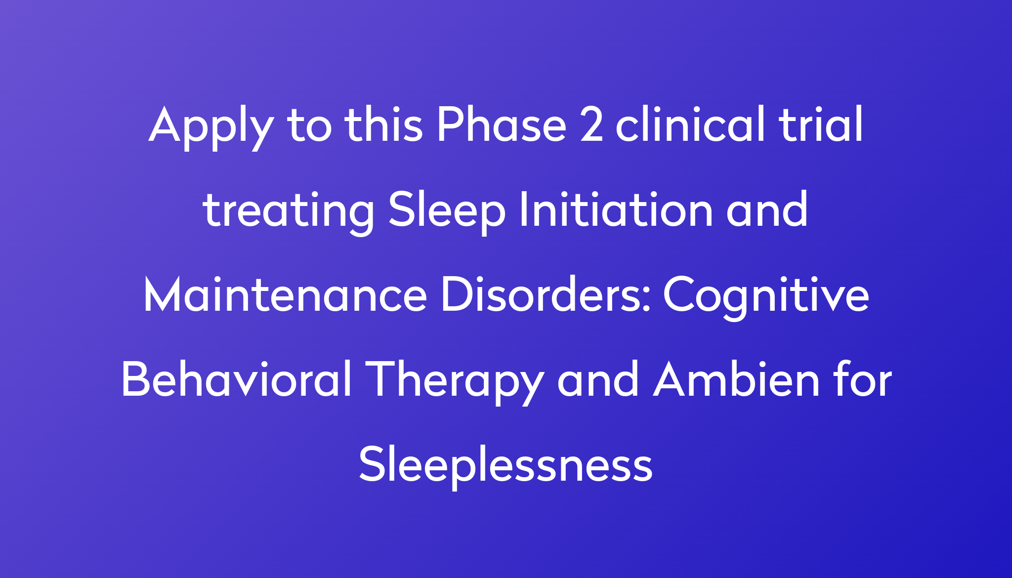 cognitive-behavioral-therapy-and-ambien-for-sleeplessness-clinical